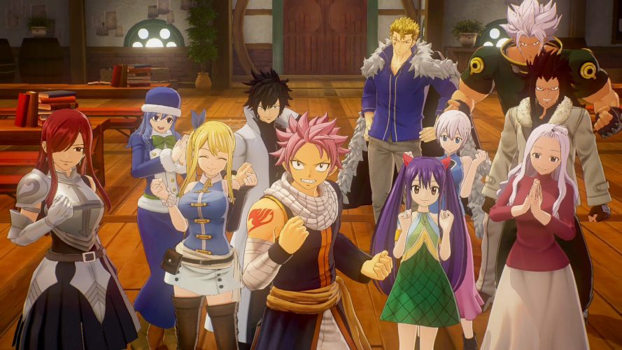 Fairy Tail, Natsu, Lucy, Juvia, Erza, Gray, Gajeel, Groupe, Mage, Laxus, Mirajane, Elfman