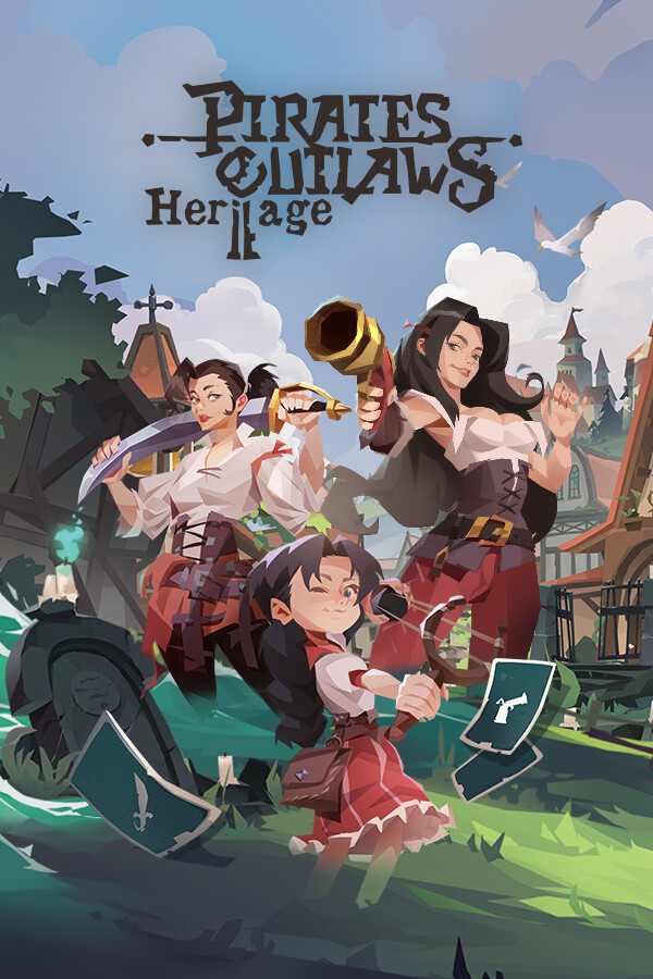 Jaquette de Pirates Outlaws 2: Heritage