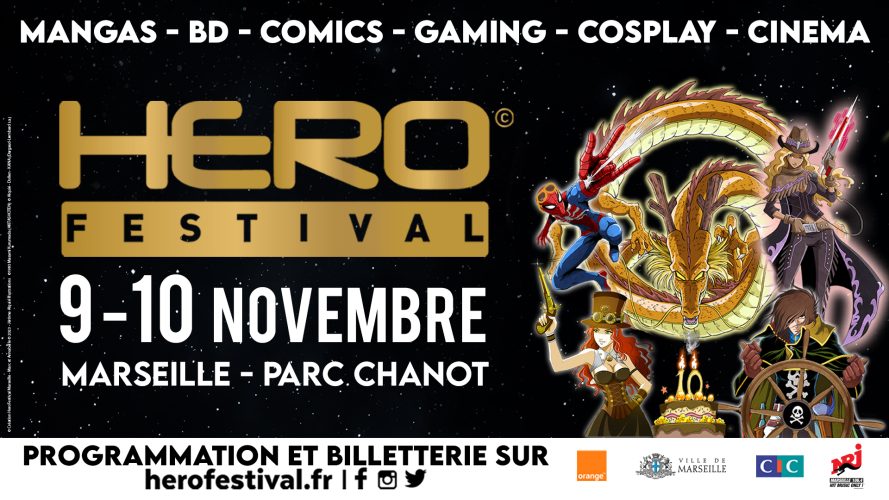 Image d\'illustration pour l\'article : Hero Festival Marseille 2024 : Programmation, invités, prix, univers… Tout savoir sur la convention édition 10ème anniversaire