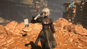 Image d'illustration pour l'article : Stellar Blade : Le DLC NieR Automata est maintenant disponible à l’achat dans le jeu de Shift Up