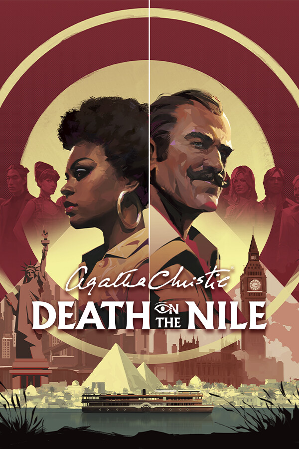 Jaquette d'Agatha Christie – Mort sur le Nil