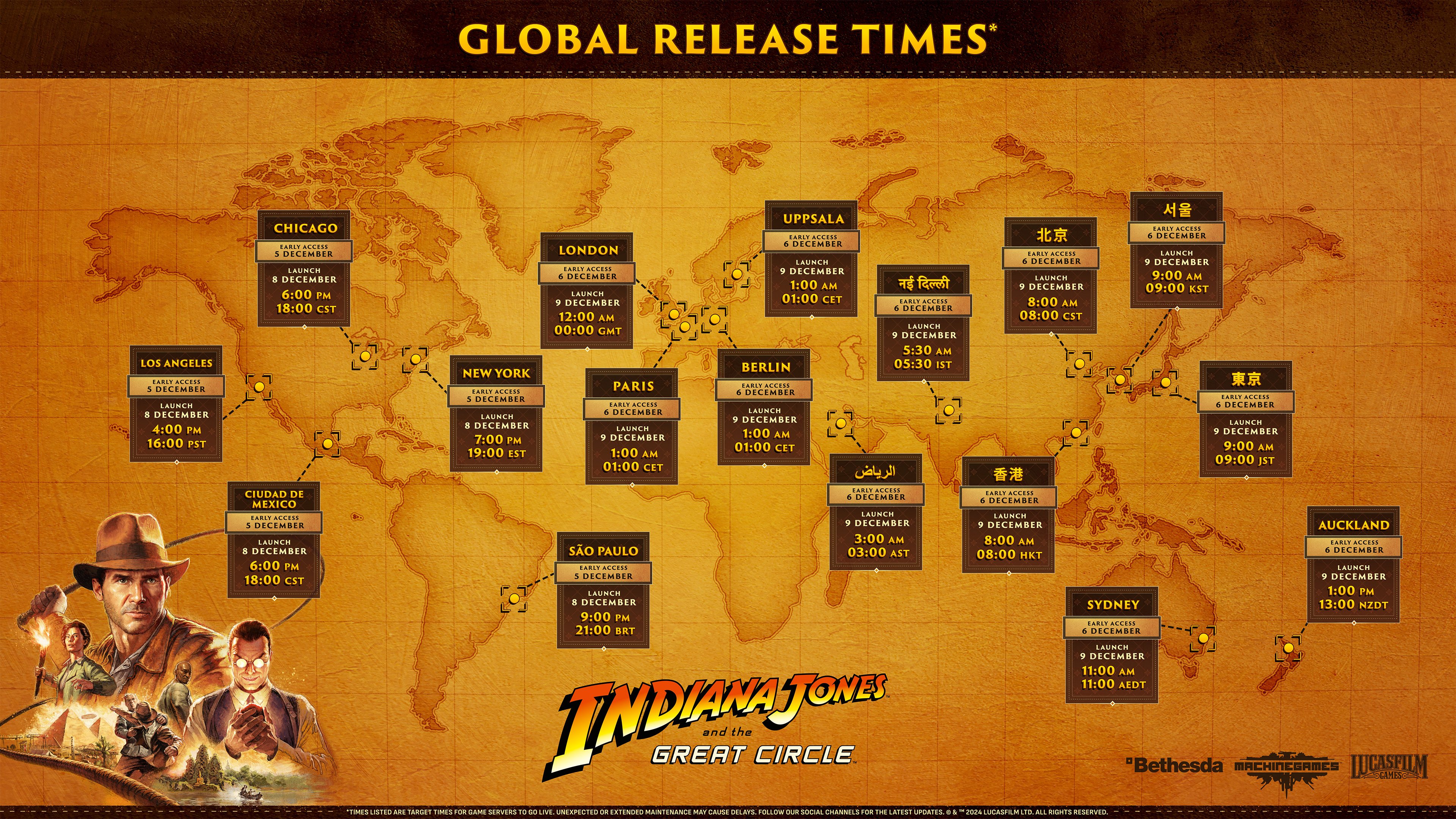 Indiana jones heure lancement 2