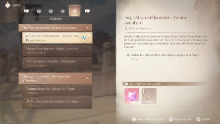 Image d'illustration pour l'article : Quelles chaussettes porter pour Inspiration enflammée : bonne aventure - Infinity Nikki