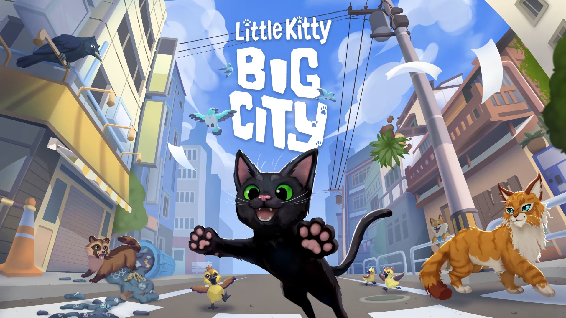 Little kitty big city key art 11