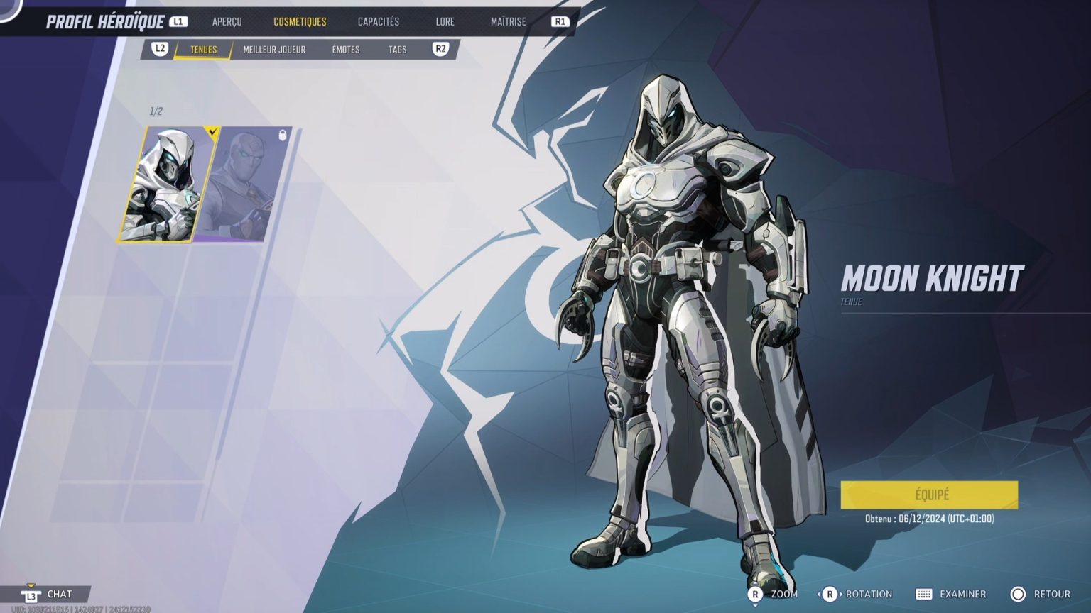 Moon Knight : Capacités, stats, costumes | Guide Marvel Rivals