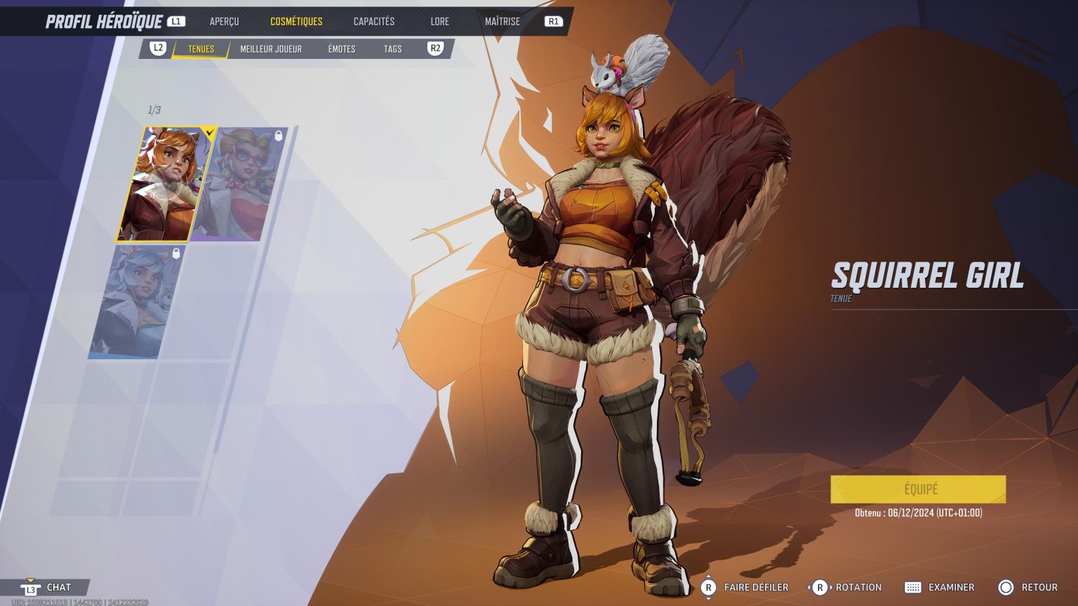 Squirrel Girl : Capacités, stats, costumes | Guide Marvel Rivals