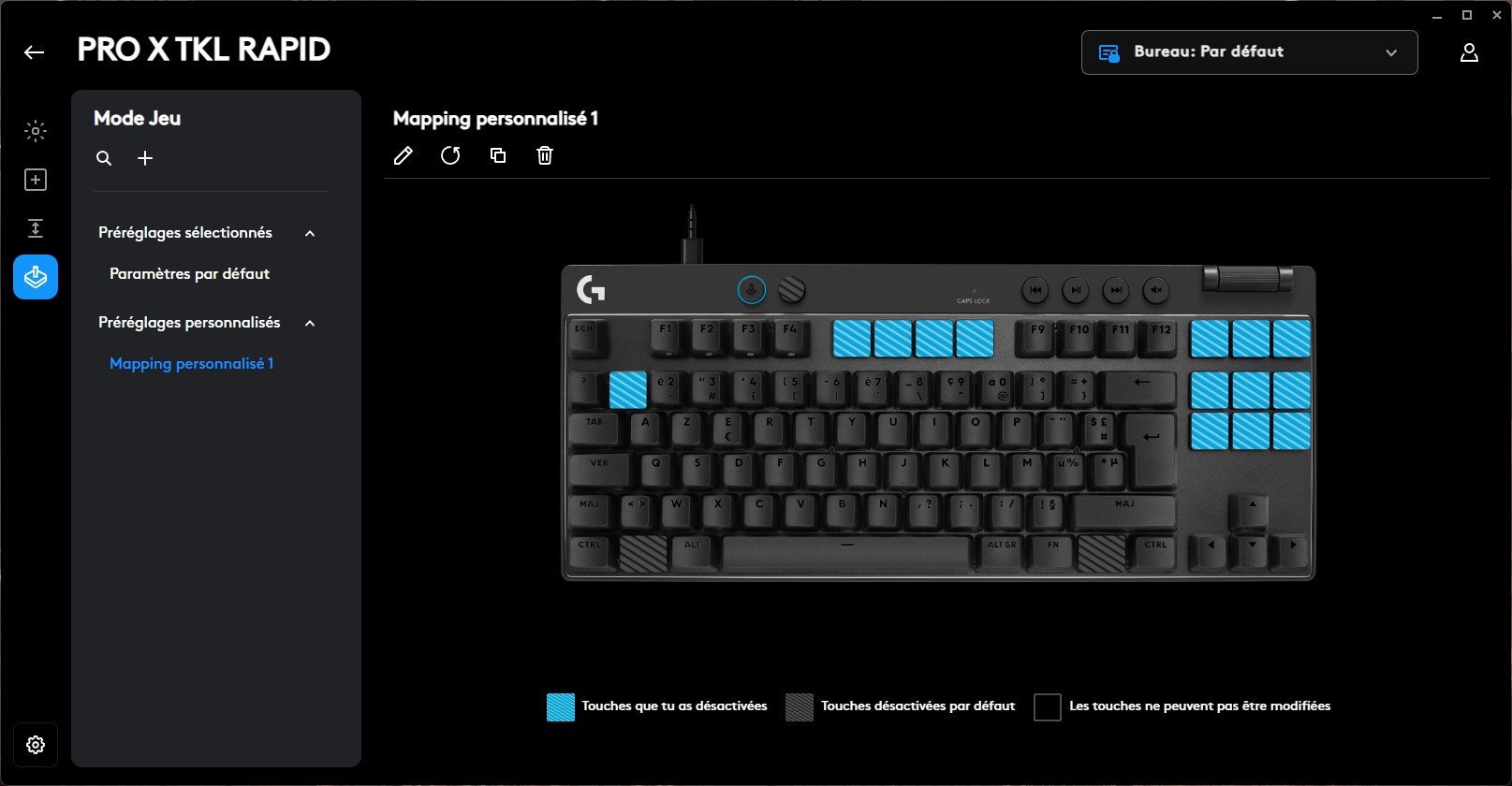 Test clavier pro x tkl rapid 3 9