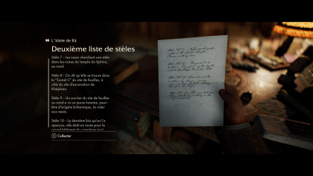 Image d'illustration pour l'article : Où trouver toutes les Notes de journal de Gizeh ? - Indiana Jones et le Cercle Ancien