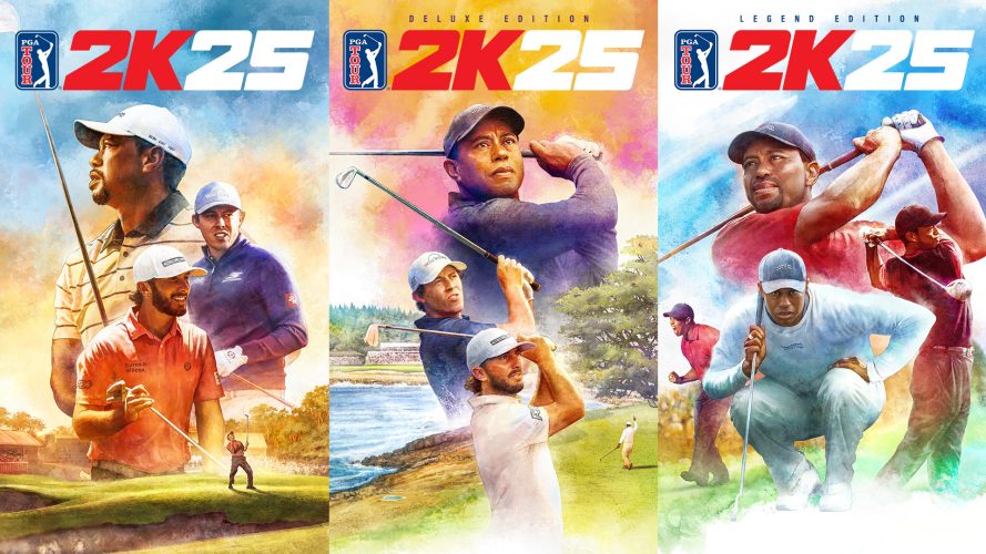 Image d\'illustration pour l\'article : PGA Tour 2K25 est annoncé avec toutes ses éditions et une date de sortie en février