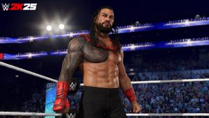 Image d'illustration pour l'article : Roman Reigns et l’Undertaker prennent la pose sur les jaquettes de WWE 2K25