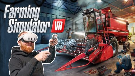 Image d\'illustration pour l\'article : Farming Simulator vous propose maintenant de conduire des tracteurs en réalité virtuelle avec Farming Simulator VR