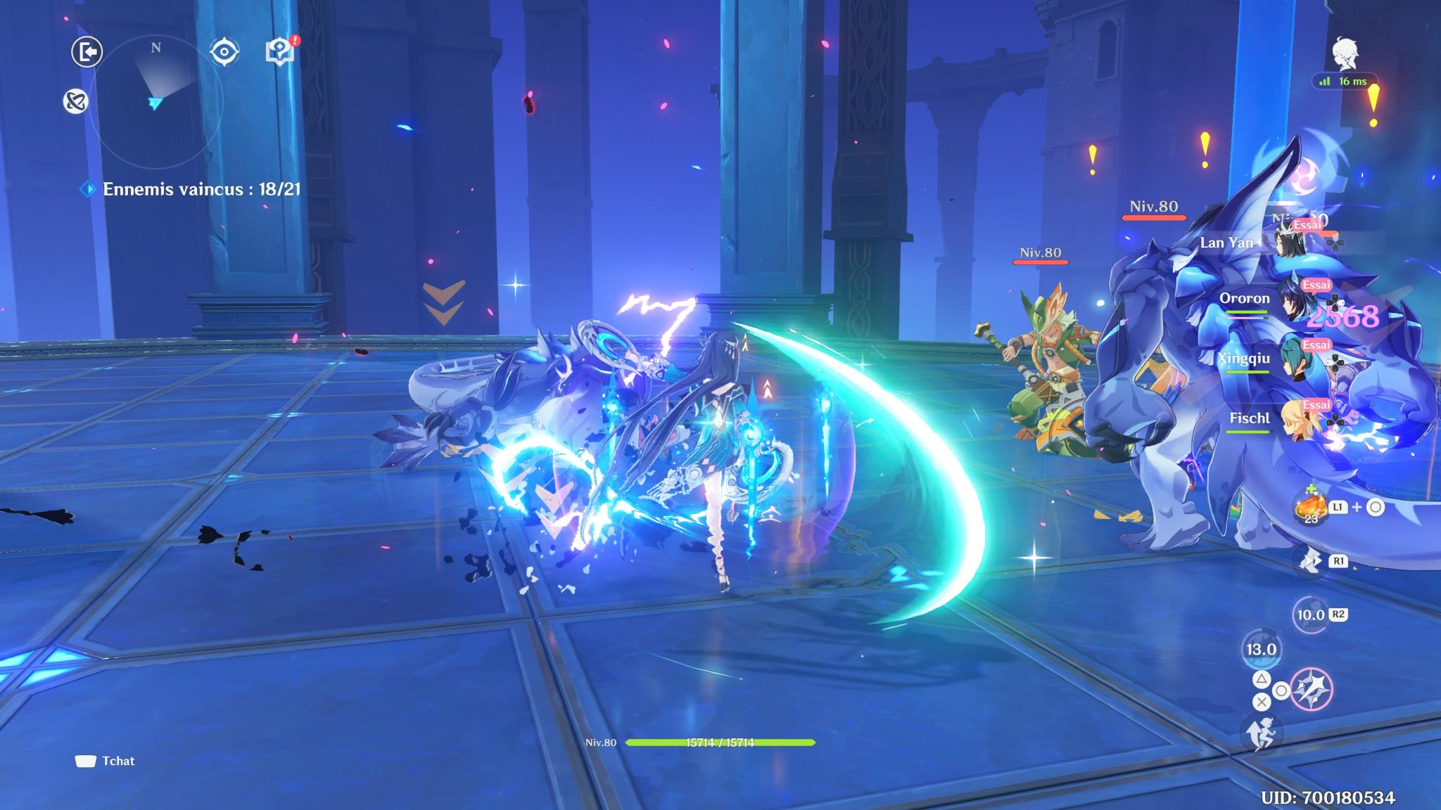 Lan Yan Set, build, capacités, stats Guide Genshin Impact
