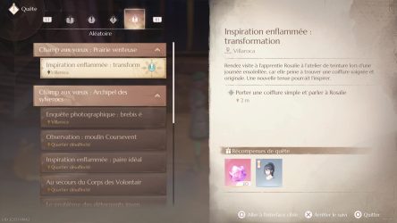 Image d'illustration pour l'article : Quelle coiffure pour Inspiration enflammée : transformation - Infinity Nikki
