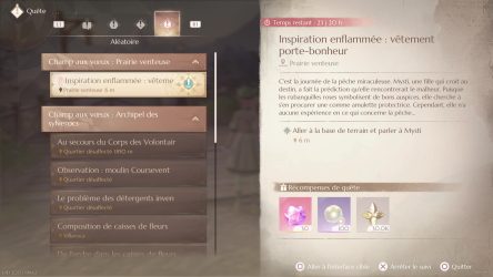 Image d'illustration pour l'article : Quelle tenue pour Inspiration enflammée : vêtement porte-bonheur - Infinity Nikki