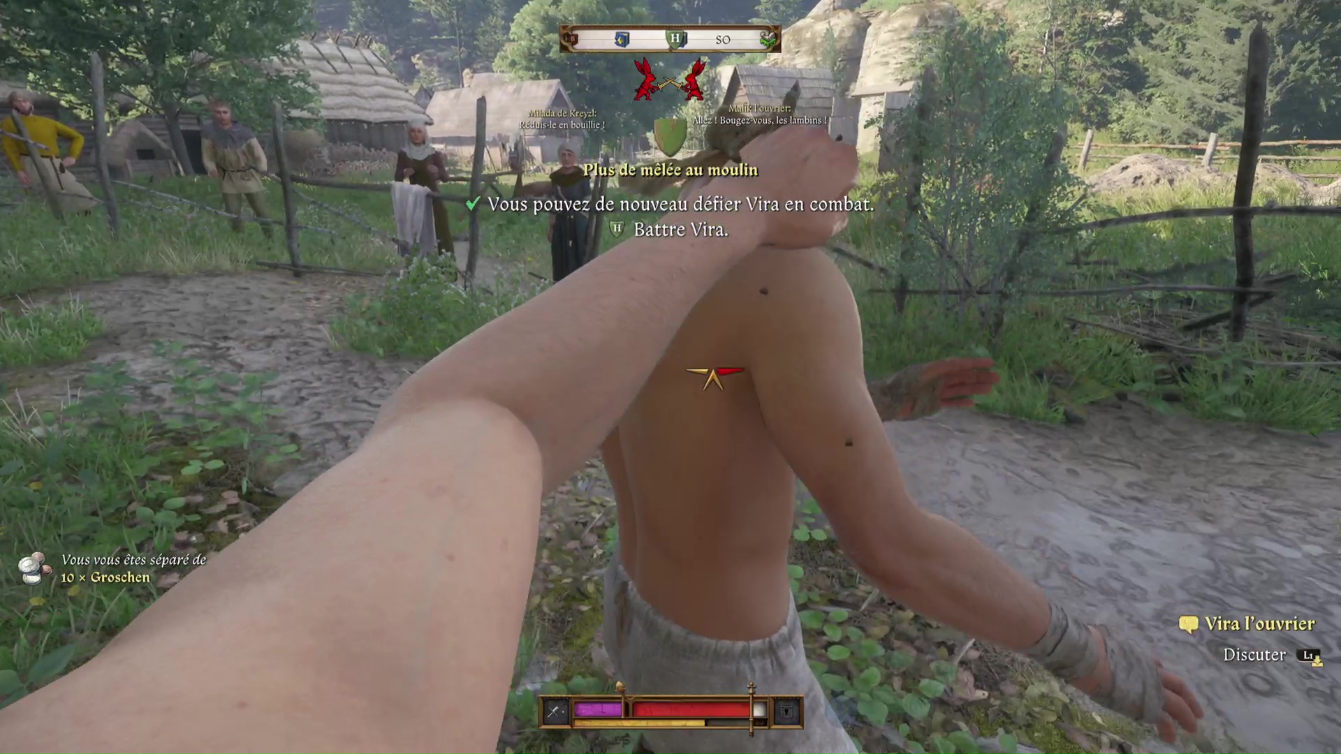 Kingdom come deliverance ii plus de melee au moulin 8 8