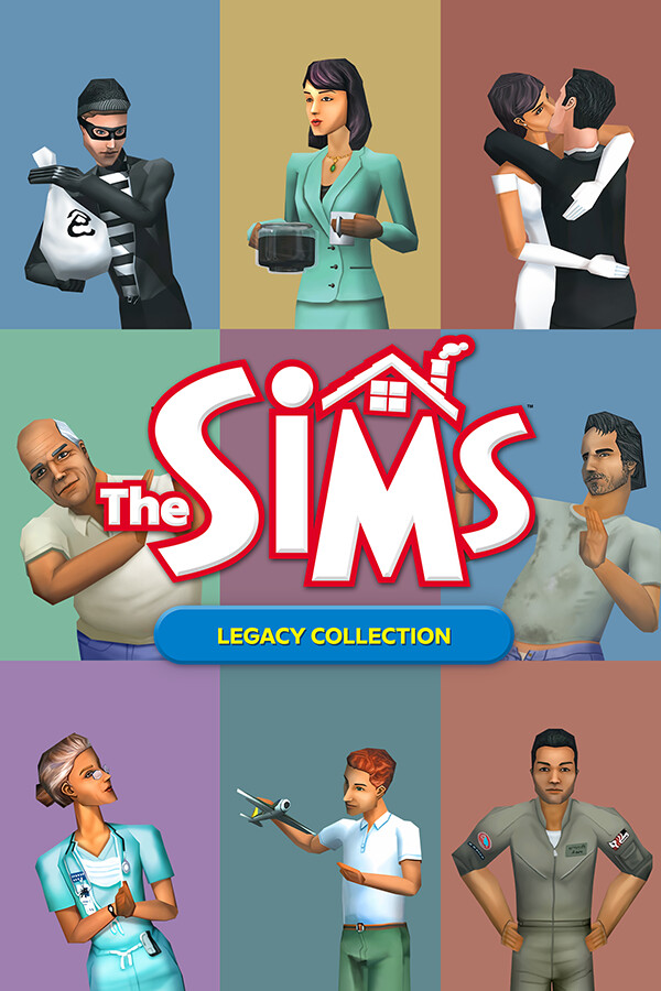 Jaquette de Les Sims : Collection héritage