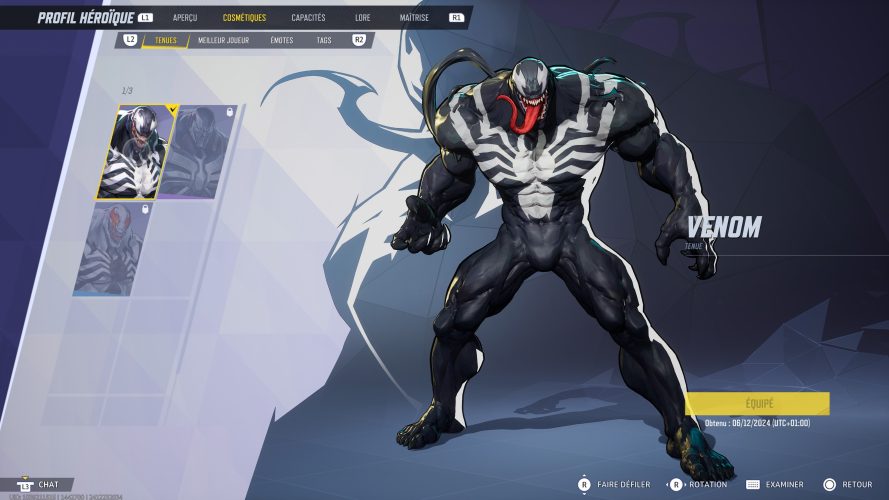 Venom : Capacités, stats, costumes | Guide Marvel Rivals