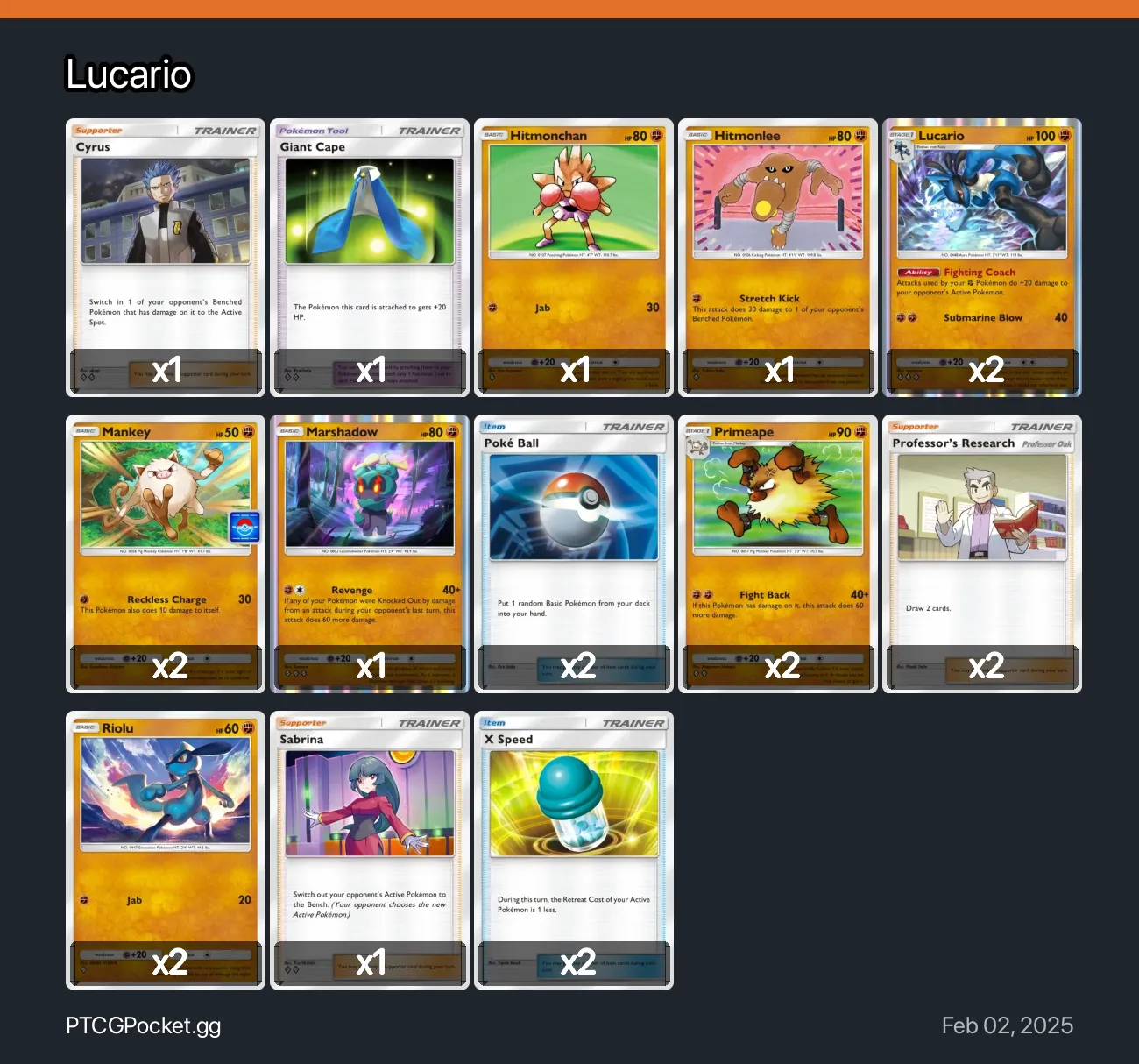 Lucario 1 1