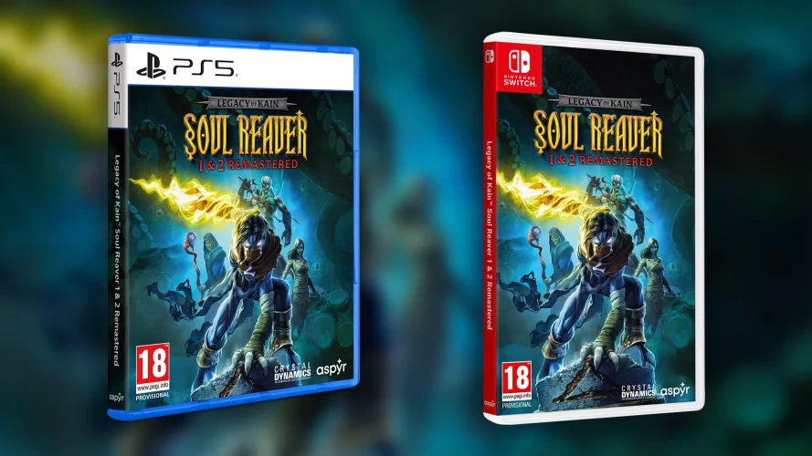 Image d\'illustration pour l\'article : Legacy of Kain: Soul Reaver 1+2 Remastered sortira aussi dans une édition physique, disponible en précommande