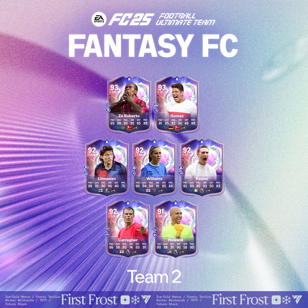 Ea sports fc 25 fantasy fc deuxieme equipe heros 2