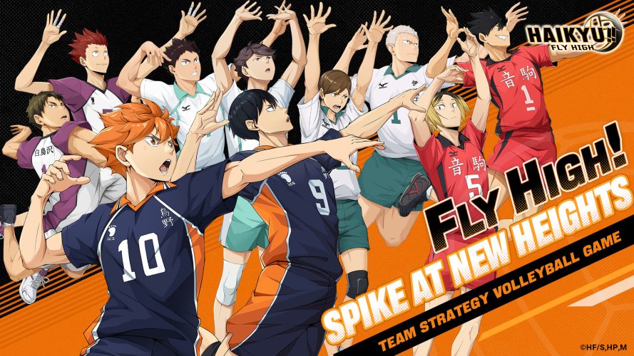 Image d\'illustration pour l\'article : HAIKYU!! FLY HIGH : Le jeu mobile tiré de l’anime culte de volleyball arrive enfin chez nous, les préinscriptions sont ouvertes