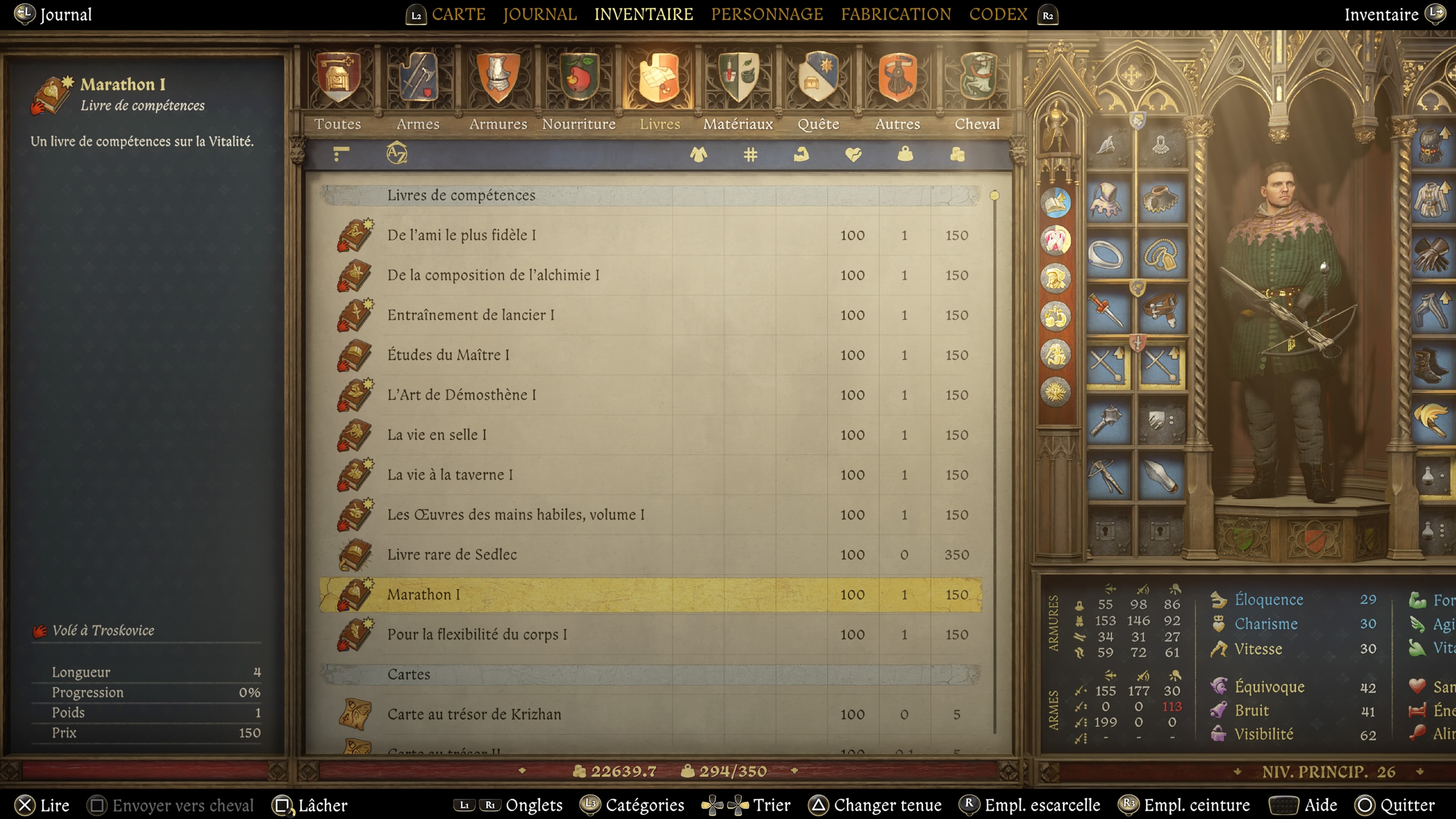 Kingdom come deliverance ii inventaire livre de competence 29 56