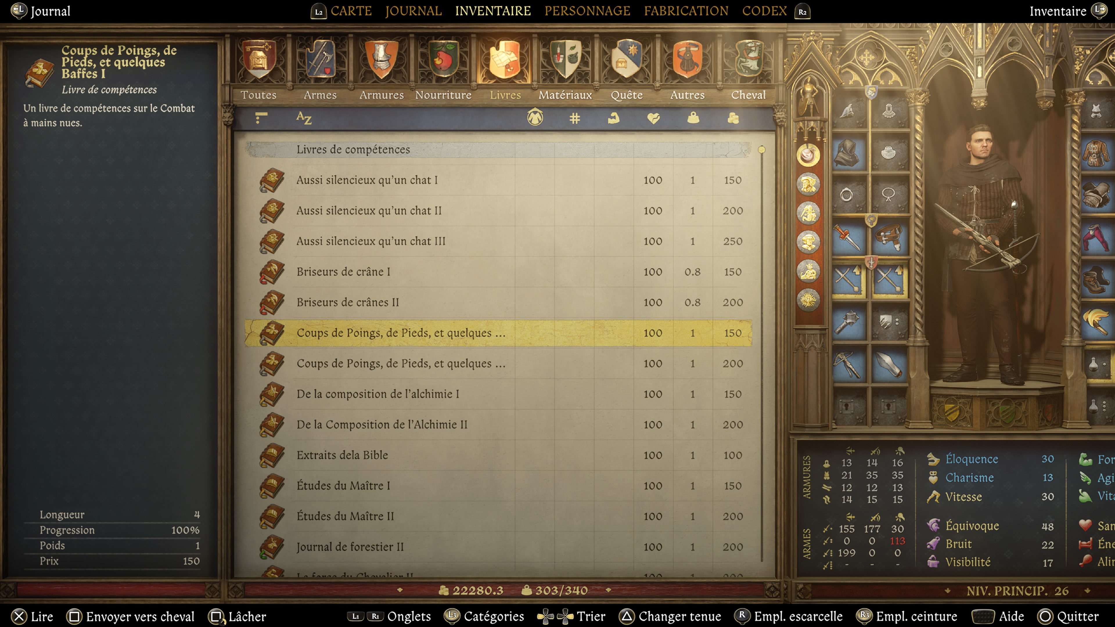 Kingdom come deliverance ii inventaire livre de competence 5 12