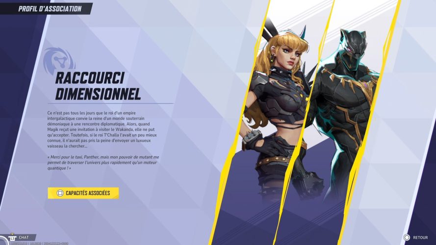 Dimention Rivals Toutes les Associations | Guide Marvel Rivals