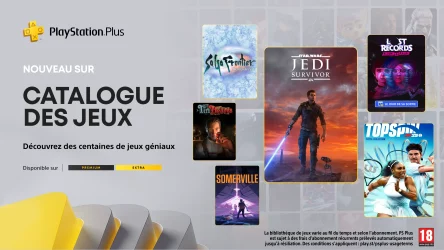 Image d\'illustration pour l\'article : PlayStation Plus Extra/Premium : La liste des jeux de février avec Lost Records: Bloom & Rage et Star Wars Jedi Survivor