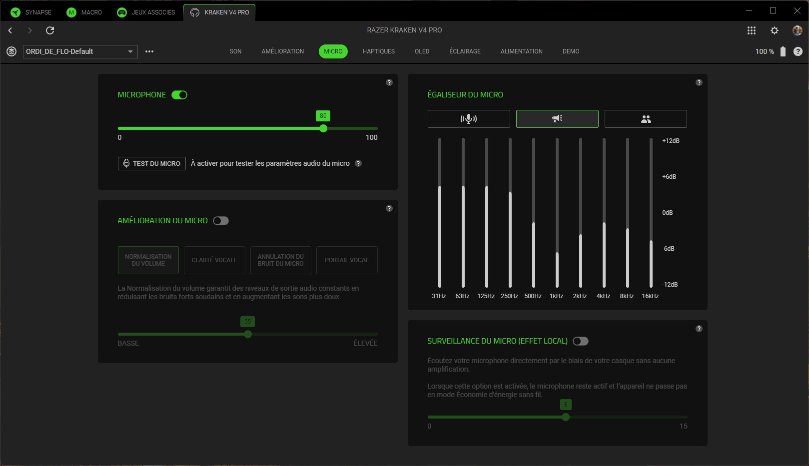 Razer kraken v4 pro synapse 1 11