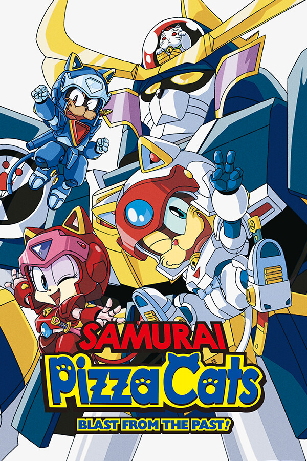 Jaquette de Samurai Pizza Cats: Blast from the Past!