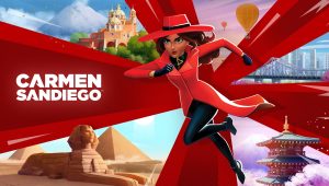 Image d'illustration pour l'article : Test Carmen Sandiego – Un retour en demi-teinte pour la voleuse à l’accoutrement rouge