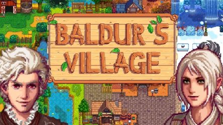 Image d\'illustration pour l\'article : Les personnages de Baldur’s Gate 3 s’invitent dans Stardew Valley avec un mod ambitieux