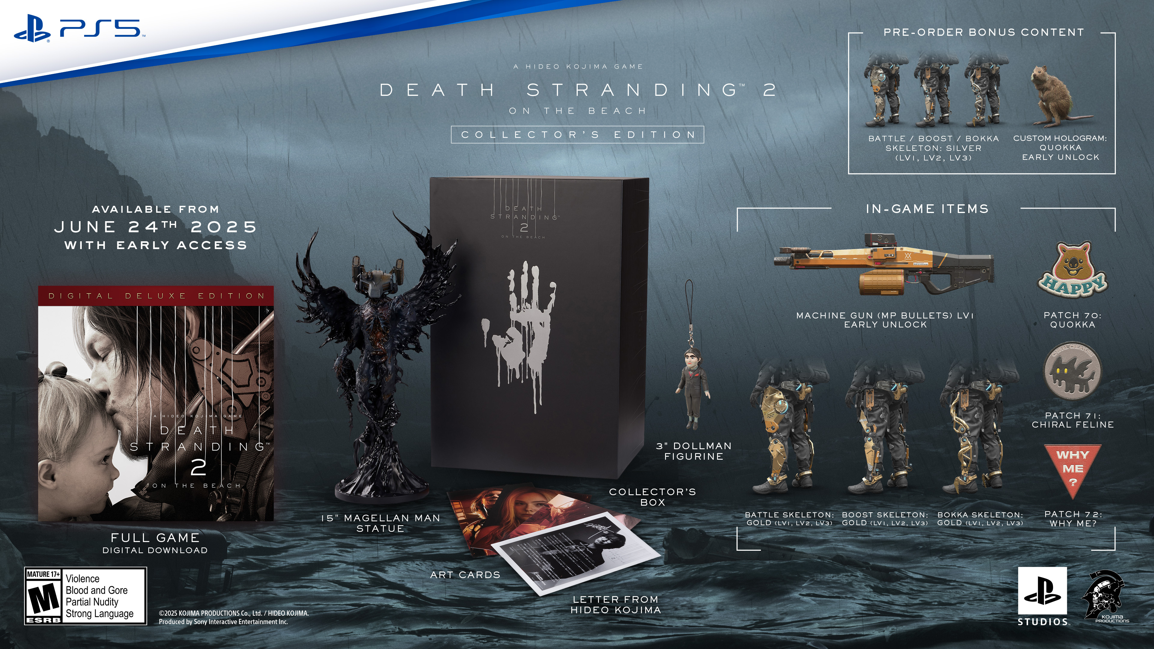 Death stranding 2 on the beach collector edition 1