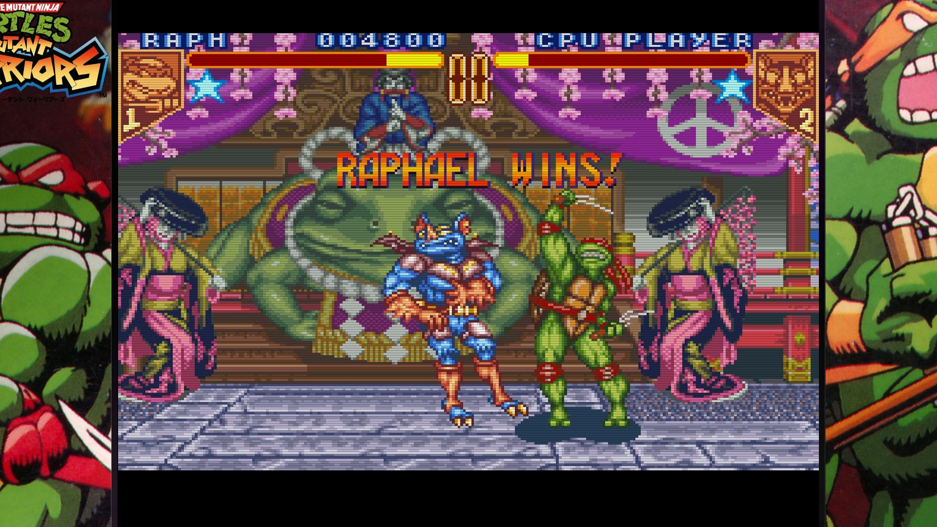 Tmnt : tournament fighters raph wins