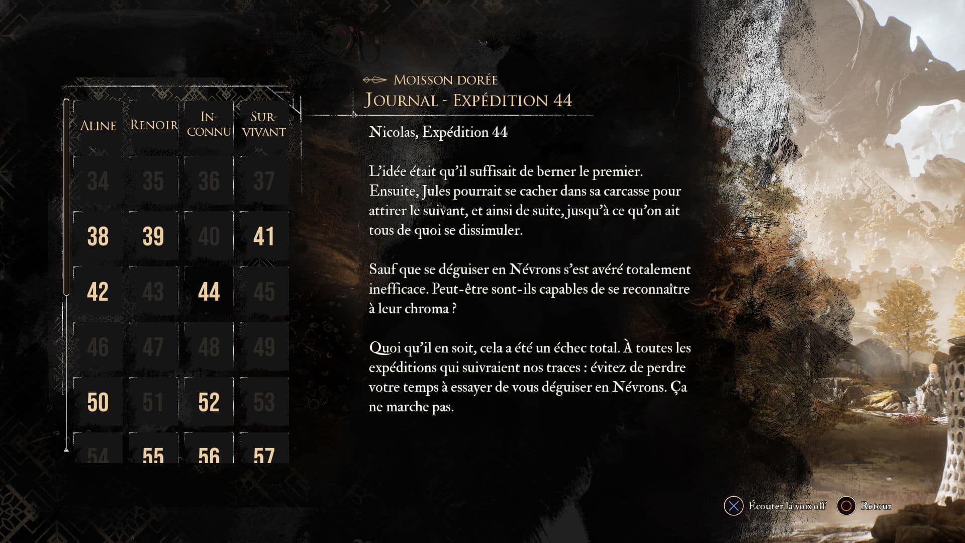 Clair obscur expedition 33 journal 44 04 33 Clair obscur expedition 33 journal 44 04 33