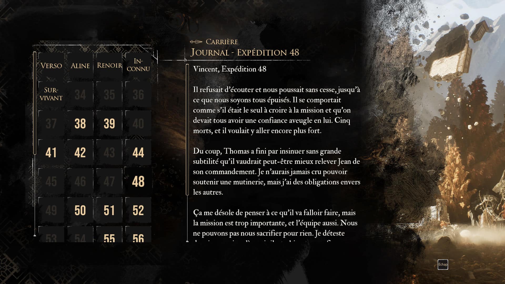 Clair obscur expedition 33 journal 48 03 69 Clair obscur expedition 33 journal 48 03 69