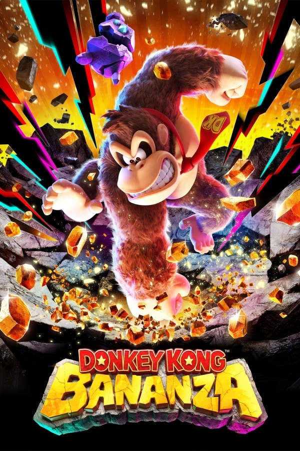 Jaquette de Donkey Kong Bananza