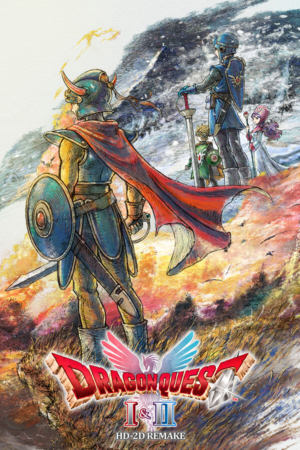 Jaquette de Dragon Quest I & II HD-2D Remake