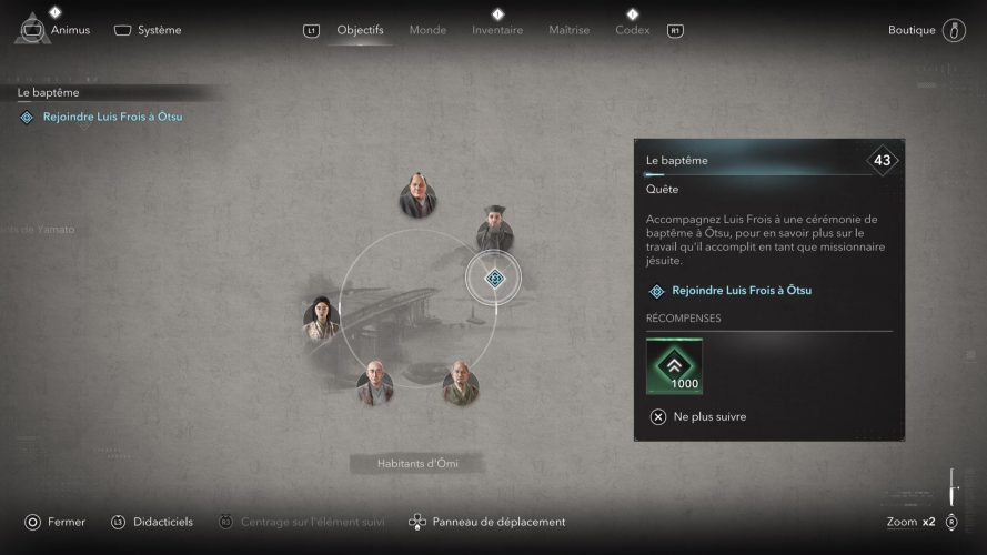 Image d\'illustration pour l\'article : Le baptême – Assassin’s Creed Shadows