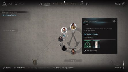 Image d'illustration pour l'article : Laisser son empreinte - Assassin's Creed Shadows