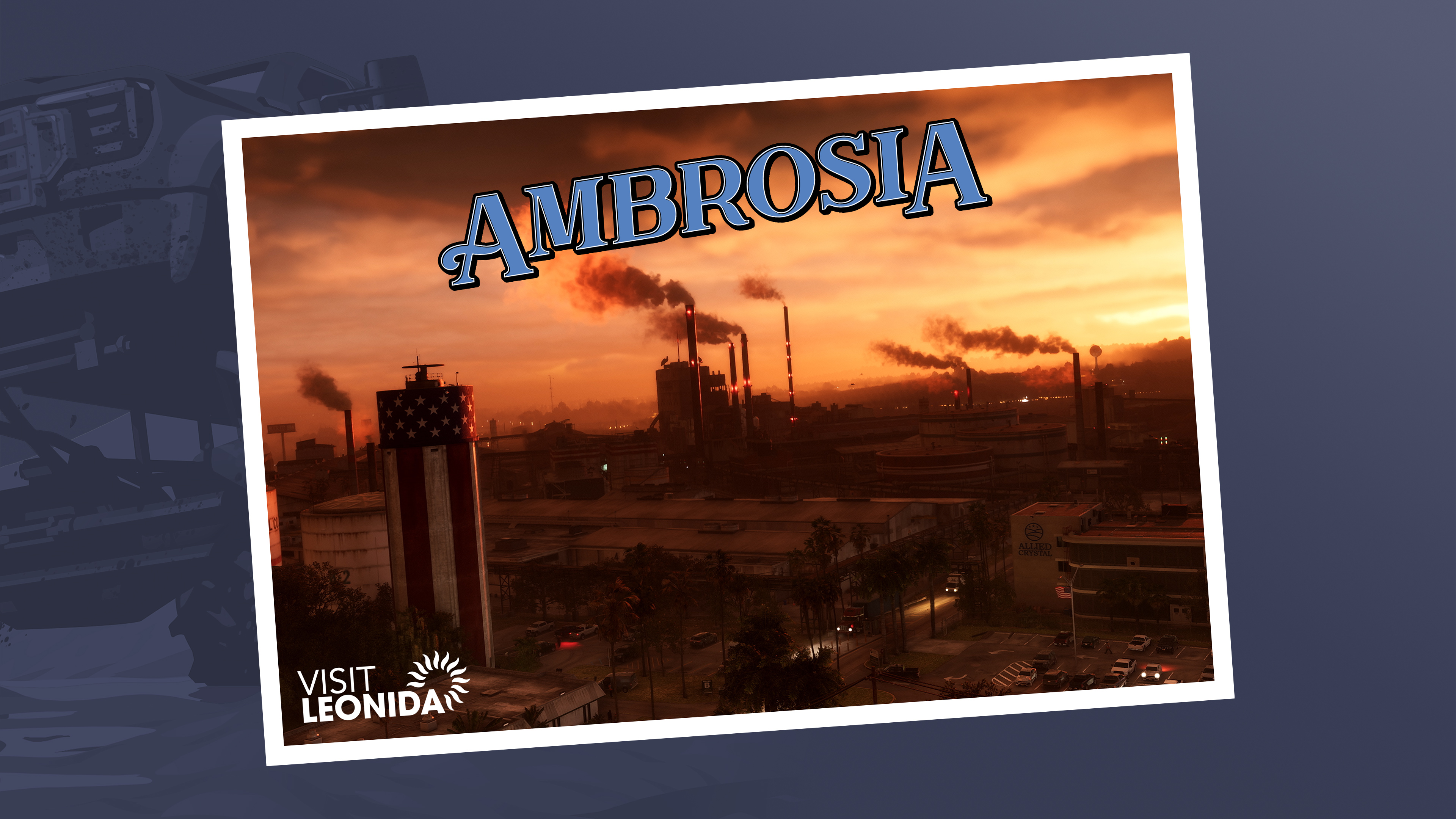 Gta 6 ambrosia carte postale paysage 17