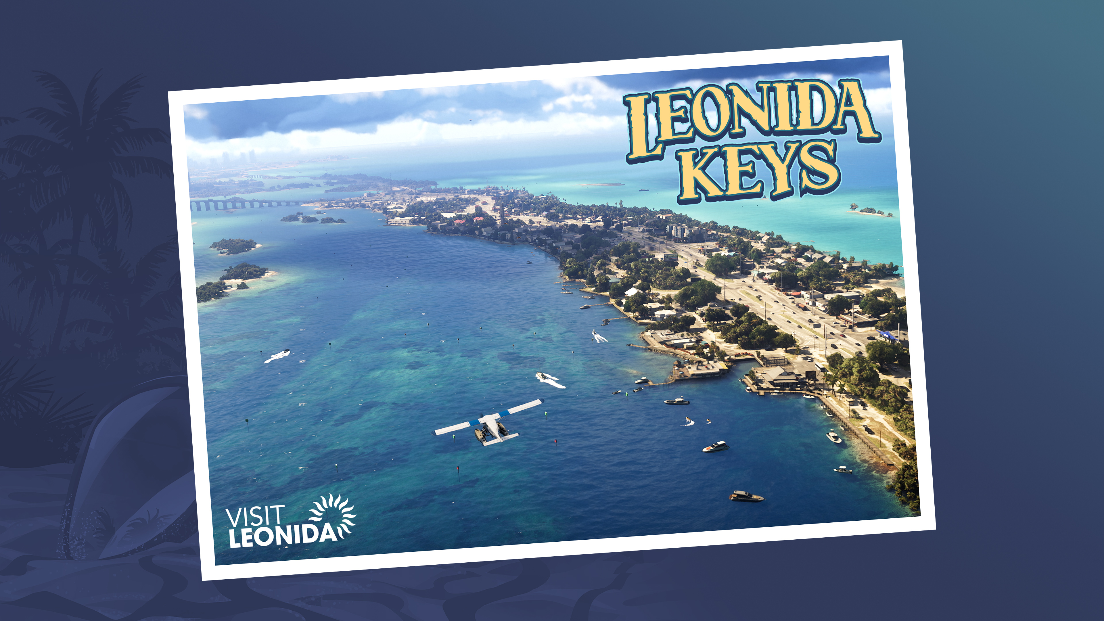 Gta 6 leonida keys carte postale paysage 27