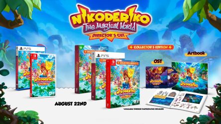 Image d\'illustration pour l\'article : Nikoderiko: The Magical World Director’s Cut annonce une version physique ainsi qu’un collector prévus pour le 22 août