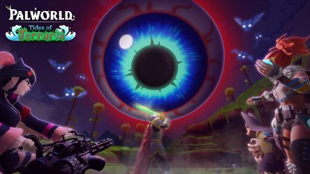 Image d\'illustration pour l\'article : Palworld : La mise à jour « Tides of Terraria », collaboration avec le jeu de Re-Logic, arrivera cet été
