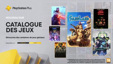 Image d\'illustration pour l\'article : PlayStation Plus Extra/Premium : La liste des jeux de mai avec Sand Land, Soul Hackers 2 et Humankind