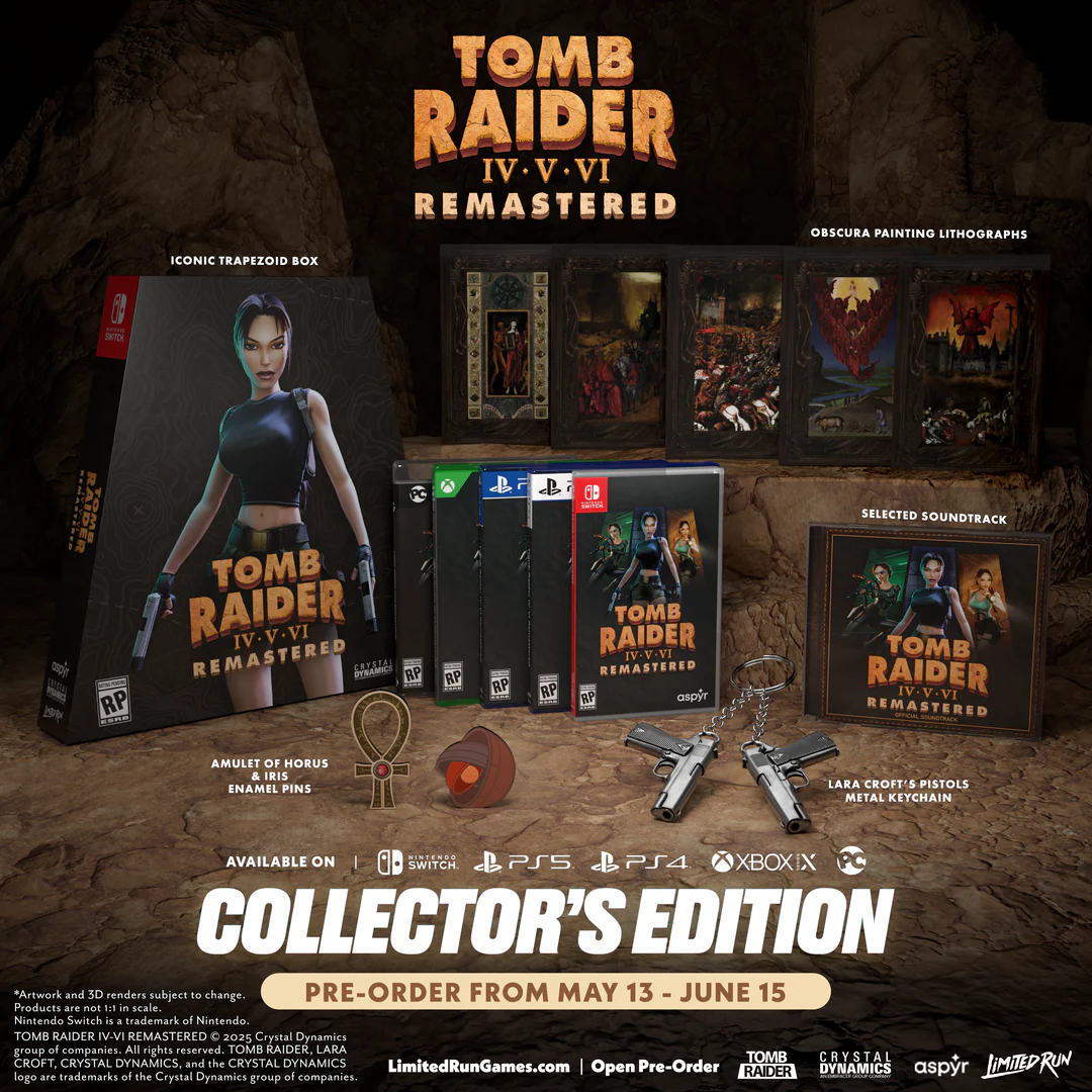 Tomb raider iv vi remastered collector edition 2