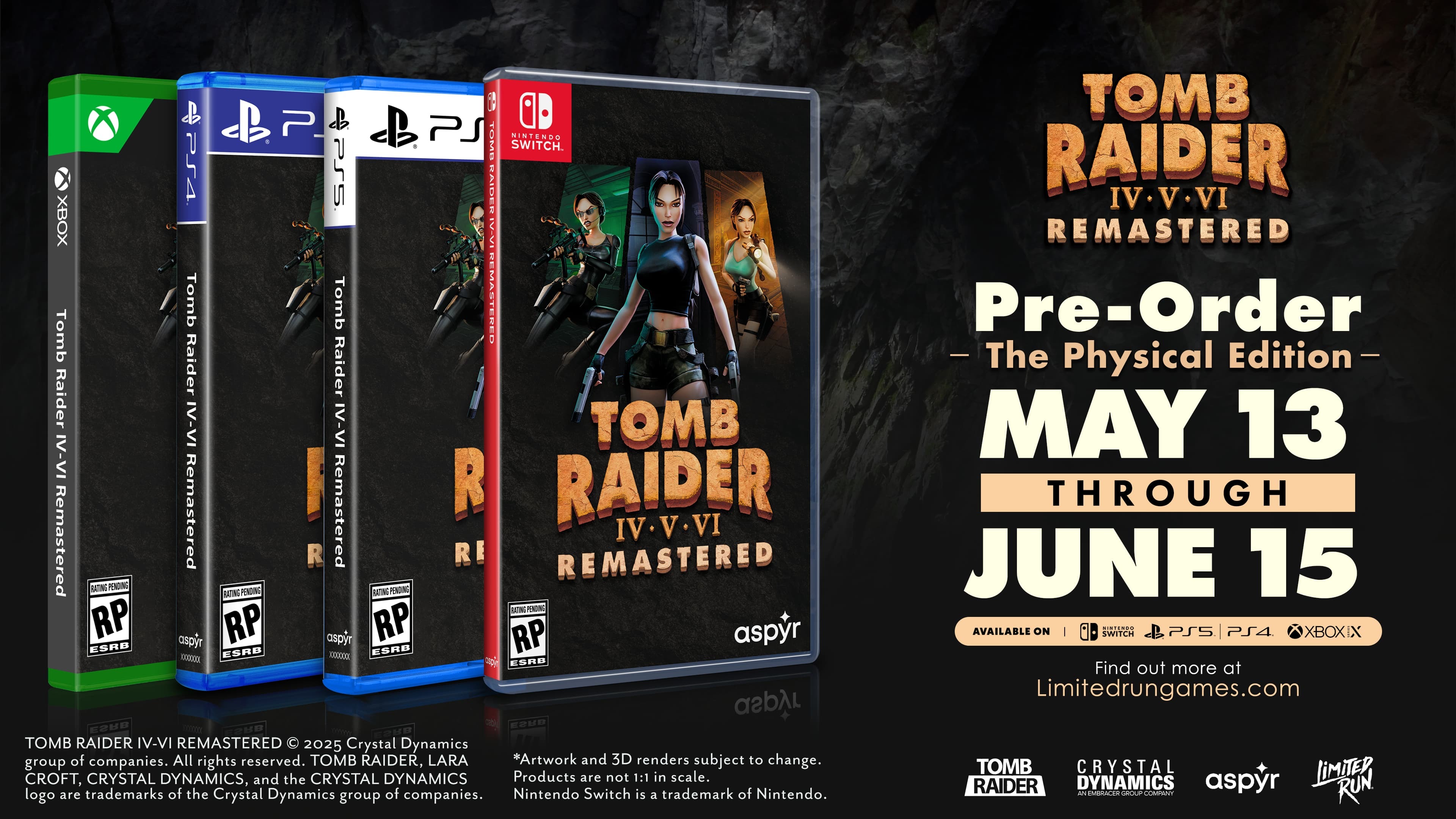 Tomb raider iv vi remastered physical edition 1