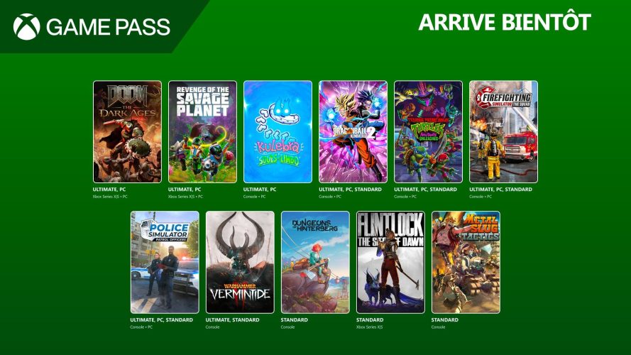 Image d\'illustration pour l\'article : Xbox Game Pass : DOOM: The Dark Ages, Revenge of the Savage Planet ou encore DREDGE inaugurent la sélection de mai
