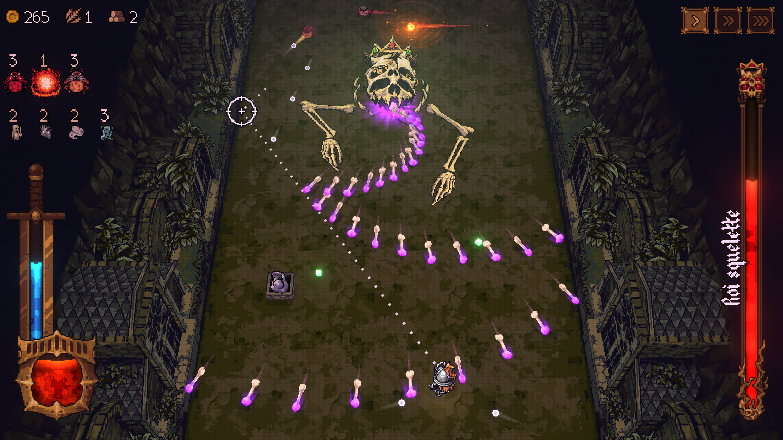 Boss et tir BULLET HELL BALL x PIT